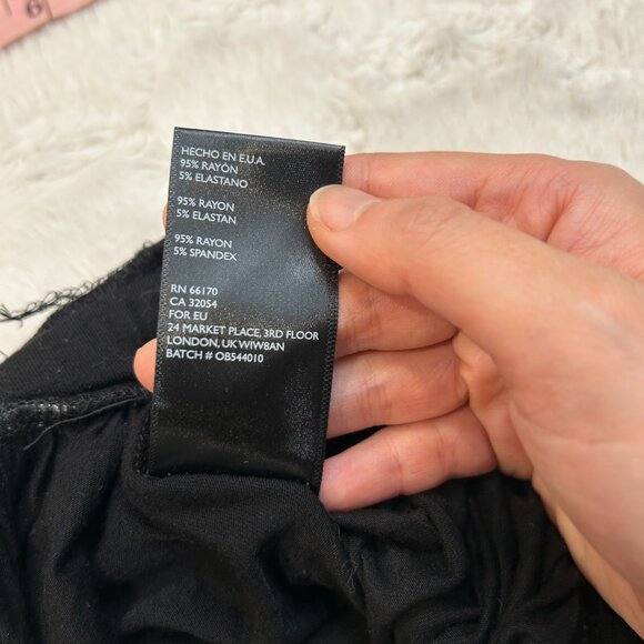 FP Beach (Free People) Black Wide Leg Jumpsuit - Size L - Picture 9 of 10